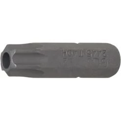 BGS Technic Bit | Antrieb Außensechskant 6,3 Mm (1/4") | T-Profil (für Torx) Mit Bohrung T40