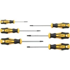 BGS Technic Schraubendreher-Satz | T-Profil (für Torx) T10 - T30 | 6-tlg.