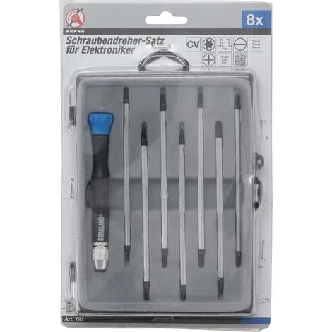 BGS Technic Schraubendreher-Satz Für Elektroniker | 8-tlg. – Bild 3