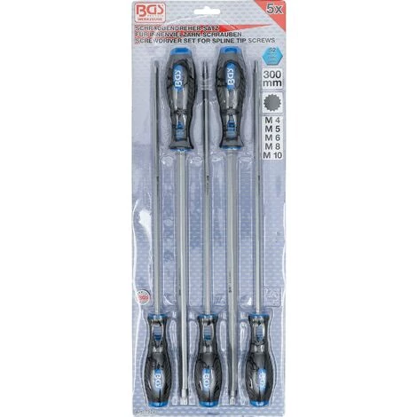 BGS Technic Schraubendreher-Satz | Innenvielzahn (für XZN) | 5-tlg. – Bild 3