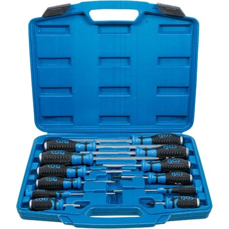 BGS Technic Schraubendreher-Satz | Mit 6,3 Mm (1/4") Innenvierkant | 12-tlg.