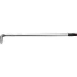 BGS Technic Winkelschlüssel | Extra Lang | T-Profil (für Torx) Mit/ohne Bohrung T10