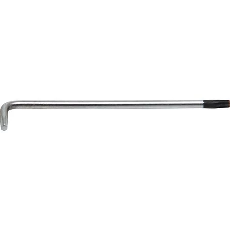 BGS Technic Winkelschlüssel | Extra Lang | T-Profil (für Torx) Mit/ohne Bohrung T10