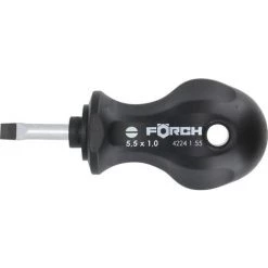 FÖRCH Schraubendreher Kurz Schlitz LS | SCHRAUBENDREHER KURZ LS 5,5