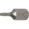 BGS Technic Bit | Antrieb Außensechskant 10 Mm (3/8") | T-Profil (für Torx) Mit Bohrung T15
