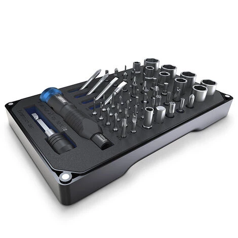 JAKEMY 60 In 1 Profi-Schraubendreher-Set Hochwertiges S-2 Batch-Kopf DIY-Reparaturwerkzeug – Bild 2