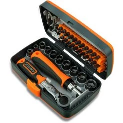 HAPPYSHOPPING 38 In 1 Haushaltsarbeitsersparnis Ratschenschraubendreher-Bit-Set Mehrzweck-Werkzeugsatz Hardware-Werkzeuge Zahlenschlüssel Werkzeugkasten Handwerkzeugsätze