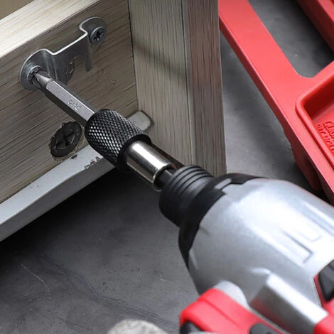 HAPPYSHOPPING 208-teiliger Magnetschraubendreher-Bitsatz Schlagfertiger Bohrer-Bits-Werkzeugsatz – Bild 2