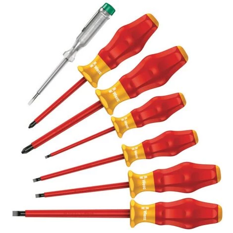 WERA WERKZEUGE GMBH Wera 1160 I/7 Schraubendrehersatz Kraftform Comfort VDE+ 7tlg. 05031575001 – Bild 2