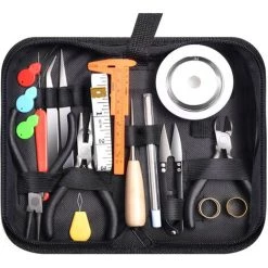 ASUPERMALL 31-teiliges Tragbares Hardware-Werkzeug-Set Mit Aufbewahrungsbox Handgefertigte Zangen DIY Schmuck Herstellung Von Werkzeugen Fur Die Handwerkliche Verarbeitung