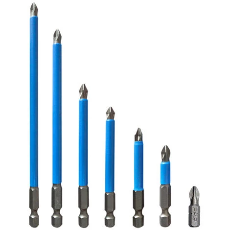 HAPPYSHOPPING 7-teilige Schraubendreher-Bitsätze Handwerkzeuge Schraubendreher-Bohrer 25 Mm-150 Mm