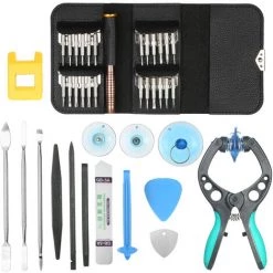 HAPPYSHOPPING DIY 38 In 1 Handy-Bildschirmöffnungszange Reparaturwerkzeug-Kit Schraubendreher Pry Zerlegen Sie Die Schraubendreher