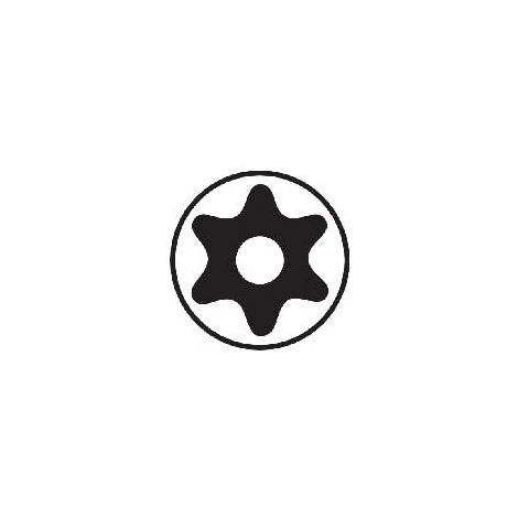 BahcoFIT TORX-Schraubendreher, Manipulationssicher Mit Gummigriff, TR30 X 150 mm, Einzelhandelsverpackung – Bild 5