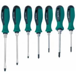 BRÜDER MANNESMANN 7-teiliges Schraubendreher-Set 11115 Brüder Mannesmann