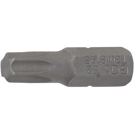 BGS Technic Bit | Antrieb Außensechskant 6,3 Mm (1/4") | T-Profil (für Torx) T30