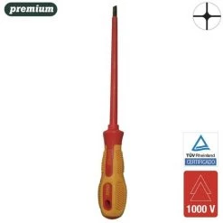 MOTA HERRAMIENTAS 4x125mm Gerader Isolierter Schraubendreher Dar04