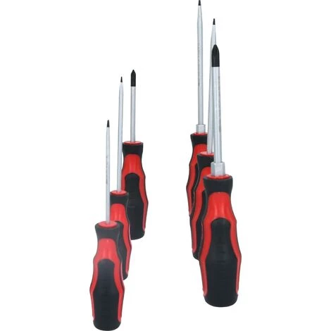 KSTOOLS KS TOOLS ERGOTORQUEplus Schraubendreher-Satz, 6-tlg Schlitz, PH – Bild 4