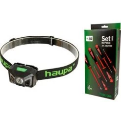 Haupa SCHRAUBENDREHERSATZ+KOPFLAMPE (102999/Z3 AKTION)
