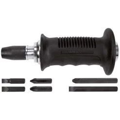 YATO Hand -Schlagschrauber 1|2 Zoll Mit 6 Bits YT-28003 Schlagschrauber 1|2 Zoll Handschlagschrauber Hammerschlag Schrauber