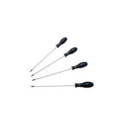 BGS TECHNIC Schraubendreher-Satz - T15 Bis T20 - Lange Ausführung - 4-tlg. - CRO-MO-Stahl