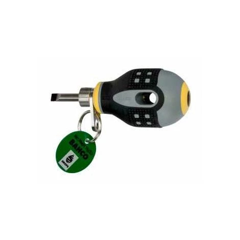 Bahco Kurzer ERGO Schlitzschraubendreher Mit Sicherheitsspanner, 1 x 5,5 x 25 mm – Bild 2