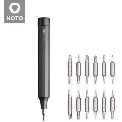 HOTO 24-in-1-Prazisions-Schraubendreher-Set Doppel-Schrauben-Bits 24 Schrauben-Bit-Modelle Mit Magnetischem Design Tragbares Mini-Multifunktions-Reparatur-Handwerkzeug-Set – Bild 2