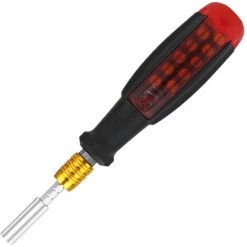 BETTERLIFE 11-in-1-Schraubendreher, Magnetischer Ratschenschraubendreher-Satz Mit 10 Austauschbaren Spitzen, Rotierender Schraubendreher-Satz Für Reparatur, Installation, Elektrische Wartung