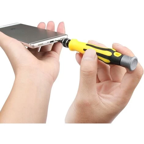 BETTERLIFE Präzisions-Schraubendreher, 70 In 1 Tragbares Reparaturwerkzeug Schraubendreher-Set Für Computer / Laptop / IPhone / Brille / Uhr / Smartphone (Gelb) – Bild 4