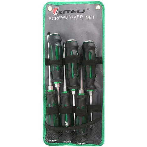 BETTERLIFE Set Mit 6 Schraubendrehern | Für Schlitz- Und Kreuzschlitzschrauben | Mit Ergonomischem Griff – Bild 2