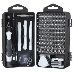 THSINDE Präzisions-Schraubendreher-Set,Spielkonsolen-Demontagewerkzeug,118 Stück