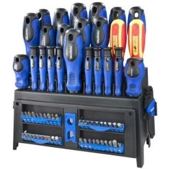Westfalia Schraubendreher- Und Bit-Satz Mit Halterung 81-teilig