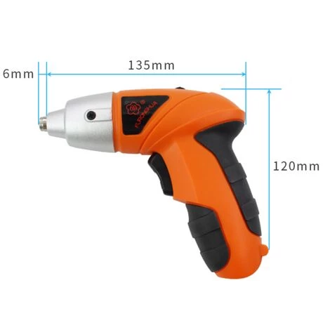 TRIOMPHE Akkuschrauber, Akkuschrauber, 3,6V Lithiumbatterie, Mini-Elektroschrauber-Set, Wiederaufladbare Handbohrmaschine – Bild 2