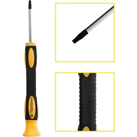 TRIOMPHE T8 Security Tamper Evident Torx-Schraubendreher, Kompatibel Mit Xbox One & 360, PS3, PS4, DIY (2 Stück) – Bild 4