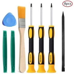 TRIOMPHE Demontagesatz PS4 PS3 PS5 Xbox One / 360 Schraubendreher Sternschraubendreher T6 T8 T10