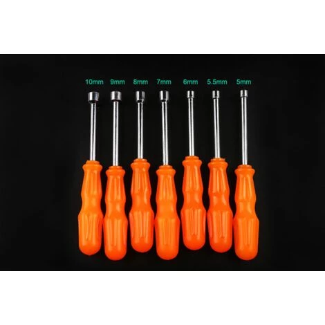 TRIOMPHE TRIO Set Mit 7 Kompakten Steckschlüsseln 5 / 5.5 / 6/7/8/9 / 10mm – Bild 2