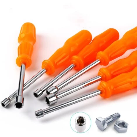 TRIOMPHE TRIO Set Mit 7 Kompakten Steckschlüsseln 5 / 5.5 / 6/7/8/9 / 10mm – Bild 3