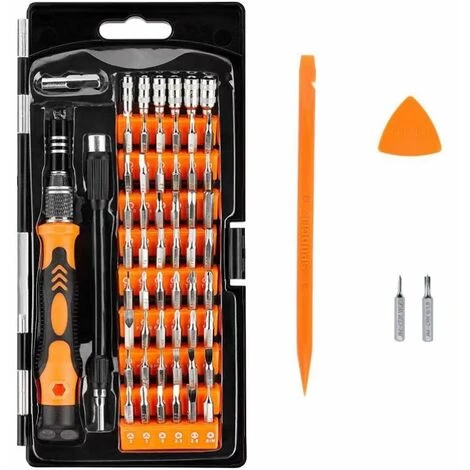 TRIOMPHE TRIO 63 In 1 Magnetisches Präzisions-Schraubendreher-Set, Schraubendreher-Reparaturwerkzeuge Für Laptop, Computer, Brille, Laptop, Gerät, IPhone