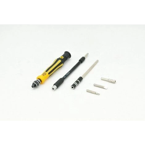 TRIOMPHE TRIO 45 In 1 Schraubendreher-Set (T3 / 4 /./20, Dreieck, Stern.) Kompatibel Mit Computer-, Elektro-, Handy-, TV-Reparaturen – Bild 5