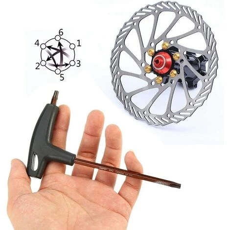 TRIOMPHE Torx-Inbusschlüssel Mit T-Griff, Torx T25 Hochfester T-Schlüssel, Torx-Sternschraubendreher – Bild 3