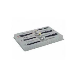 Bahco ERGO Satz Schraubendreher Für Schlitz-, Phillips- Und Pozidriv-Schrauben Mit Gummigriff - 6-tlg.