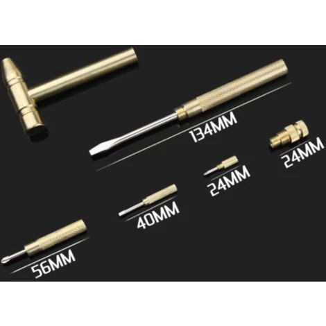 BETTERLIFE BETTE 5-in-1 Multifunktionshammer, Mit Integriertem Schraubendreher-Set – Bild 4