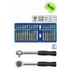 VOREL Bitsatz Torx Vielzahn Inbuss HEX XZN Nuß 1/2 3/8 40 Tlg + Gratis 3/8" Ratsche