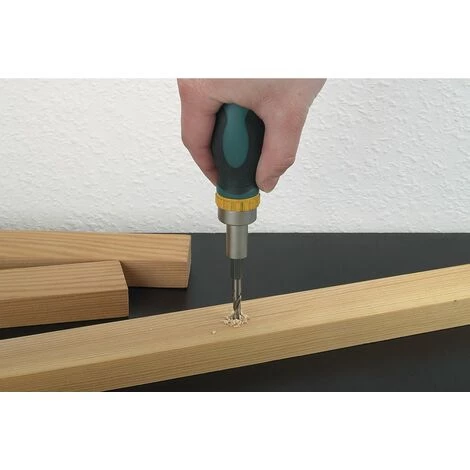 Wolfcraft Mini-Handschraubendreher Mit Ratsche – Bild 4