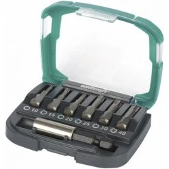 Wolfcraft FIX-GRIP Bit-Box 7-teilig Torx