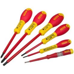 Stanley FatMax Schraubendreher-Set Isoliert 6-tlg. Schlitz-Phillips