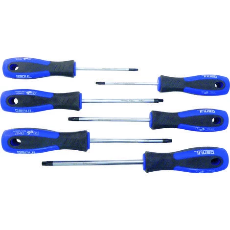 TRIUSO Schraubendreher Sortiment T-Sechskant 6-teilig