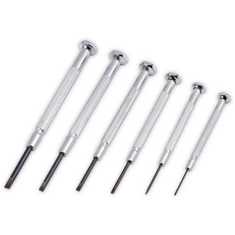 VARO KRT411002 - Kreator Schraubendreher-Set 6 Teilig SL Feinmechanikwerkzeug + Kunstoffbox – Bild 2