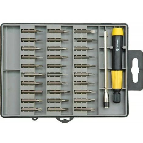 VOREL Schraubendreher- Und Bitsatz 32 TLG