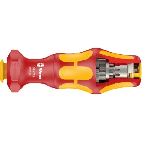 Wera 827 T I Kraftform Turbo VDE, 9 X 125 Mm Bits-Handhalter Wechselklinge