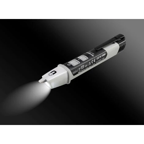 VOLTCRAFT MS-540 Berührungsloser Spannungsprüfer CAT IV 1000 V LED, Akustik, Vibration – Bild 2